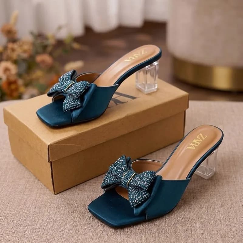 ZARA Butterfly Block Heels – Dupe Version